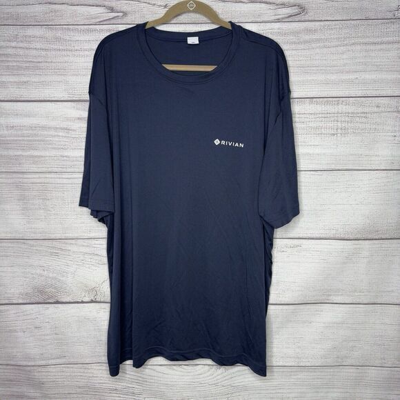 NEW Rivian Corporate Keep the World Adventurous Forever Blue T-shirts‎ size 3XL - Picture 1 of 5